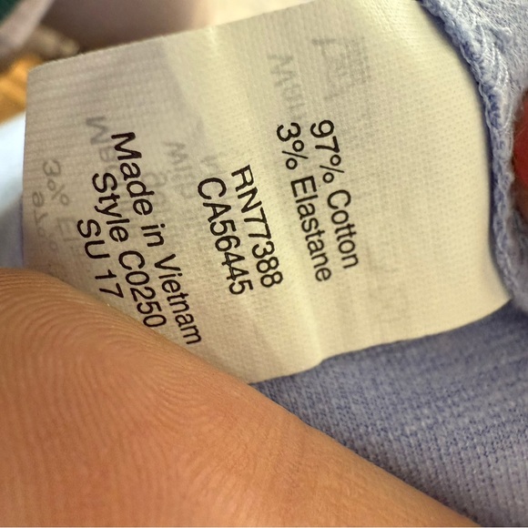 J. Crew Fit and Flare Light Blue Sleeveless Dress with Pockets Cotton & Spandex - Picture 7 of 7